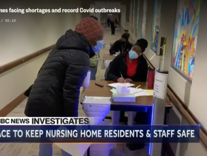 Covid-19 outbreaks in nursing homes hit record high