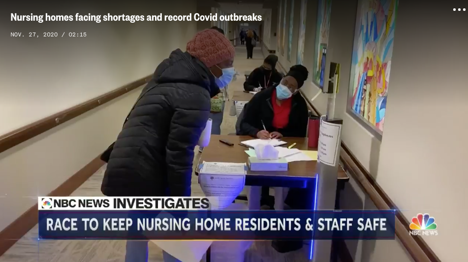 Covid-19 outbreaks in nursing homes hit record high